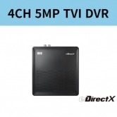 TR-X1204A 4채널 5MP지원 TVI CVBS 국산CCTV 녹화기 DVR 아이디스